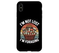 Carcasa para iPhone XS MAX I'm Not Lost I'm Foraging Mycologist Mushroom