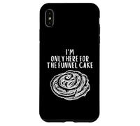 Carcasa para iPhone XS MAX I'm Only Here For The Funnel Cake Best Dessert Funnel Cakes