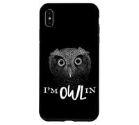 Carcasa para iPhone XS MAX I'm Owl In All In Poker Compromiso Total Búho