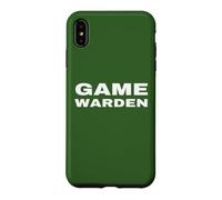 Carcasa para iPhone XS MAX IMPRESIÓN Trasera Uniforme de Guardia de Juego Oficial de conservación