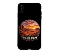 Carcasa para iPhone XS MAX Impresionante Wadi Rum Desierto Puesta del Sol Medio Oriente Paisaje