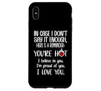Carcasa para iPhone XS MAX In Case I Don't Say It Enough Couples Romantic Husband Wife