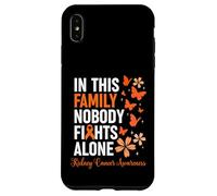 Carcasa para iPhone XS MAX In This Family Nobody Fights Alone Kidney Cancer Awareness