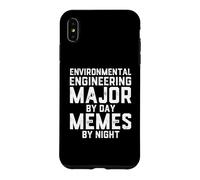 Carcasa para iPhone XS MAX Ingeniería Ambiental Día Mayor Memes Noche Ecológico