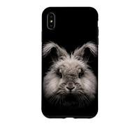 Carcasa para iPhone XS MAX Inglés Angora Conejo Cara Bosque Fauna Silvestre