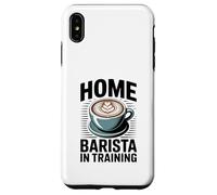 Carcasa para iPhone XS MAX Inicio Barista En Formación Café Latte Art