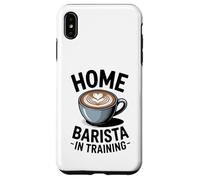 Carcasa para iPhone XS MAX Inicio Barista En Formación Café Latte Art