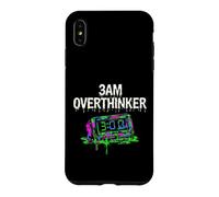 Carcasa para iPhone XS MAX Insomnia 3AM Overthinker Melting Clock Aesthetic