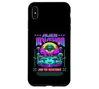 Carcasa para iPhone XS MAX Invasión alienígena de Ciencia ficción únete a la Resistencia