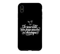Carcasa para iPhone XS MAX Io Sono Arte Non POSSO Piacere A Chiunque Frase Ironica