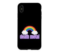 Carcasa para iPhone XS MAX Ironic Death Metal Rainbow Diciendo Sarcástico