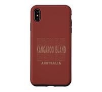 Carcasa para iPhone XS MAX Isla Canguro Vintage Australia
