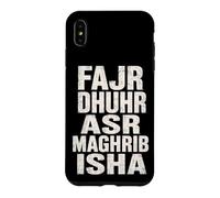 Carcasa para iPhone XS MAX Islamic Call To Prayer Fajr Dhuhr ASR Maghrib Isha Muslim