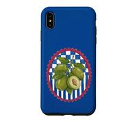 Carcasa para iPhone XS MAX Italian Summer Olives Beachy Coastal Botanical Decor