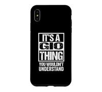 Carcasa para iPhone XS MAX It's A GIO Thing You Wouldn't Understand First Name