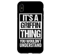 Carcasa para iPhone XS MAX It's A Griffin Thing You Wouldn't Understand Family Name