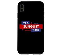 Carcasa para iPhone XS MAX It's a Junglist Thing Drum and Bass Dance Music Junglists