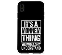 Carcasa para iPhone XS MAX It's A Monnem Thing You Wouldn't Understand Mannheim