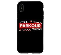Carcasa para iPhone XS MAX It's a Parkour Thing Free Running Urban Athletic Acrobatics