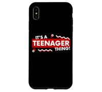 Carcasa para iPhone XS MAX Its a Teenager Thing Back To High School Trendy Teen Student