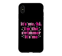 Carcasa para iPhone XS MAX It's Me Hi I'm The Swimmer It's Me Beach Summer Vacation