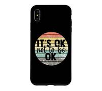 Carcasa para iPhone XS MAX It's Ok Not to be Ok Vintage Mental Health Awareness