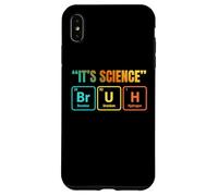 Carcasa para iPhone XS MAX It's Science Bruh Periodic Table of Elements Funny Meme