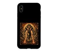 Carcasa para iPhone XS MAX Jacked Alpha Wolf Ojos Láser Caminar Vintage Kaiju