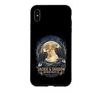 Carcasa para iPhone XS MAX Jackie & Shadow Big Bear Valley, CA Bald Eagles Moon Emblema