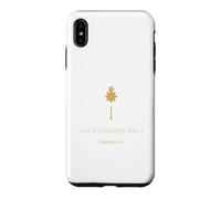 Carcasa para iPhone XS MAX Jai Bajrang Bali Dios hindú Hanuman Gada Devocional
