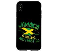 Carcasa para iPhone XS MAX Jamaica está Llamando y Debo IR Bandera de Jamaica Love Jamaica