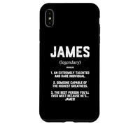Carcasa para iPhone XS MAX James Definition Funny Talented Great Cosplay James Jimmy