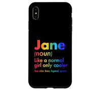Carcasa para iPhone XS MAX Jane como Una Chica Normal Solo Cooler Queen Nombre