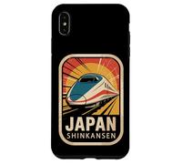 Carcasa para iPhone XS MAX Japón Shinkansen Retro Vintage Bullet Train Otaku Souvenir