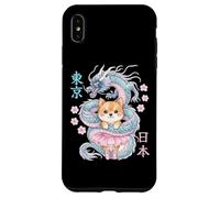Carcasa para iPhone XS MAX Japonés Dragon Kawaii Ballet Ballerina Lindo Anime Amante
