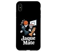 Carcasa para iPhone XS MAX Jaque Mate Baloncesto Ajedrez Humor Jugador