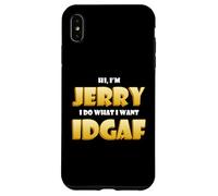 Carcasa para iPhone XS MAX Jerry Costume Idgaf Funny Meme Halloween Costume For Jerrys