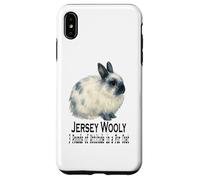 Carcasa para iPhone XS MAX Jersey Wooly Rabbit 3 Libras de Actitud en un Abrigo de Piel