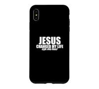 Carcasa para iPhone XS MAX Jesús cambió mi Vida Pregúntame qué Tan Cristiano