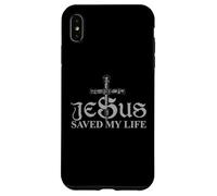 Carcasa para iPhone XS MAX Jesus Christ Saved My Life Gift For Women Men