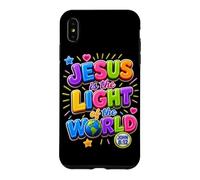 Carcasa para iPhone XS MAX Jesús es la luz del Mundo Juan 8:12 Biblia Cristiana