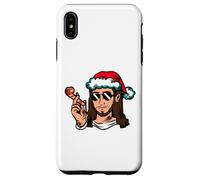 Carcasa para iPhone XS MAX Jesús Feliz 73rd B-Day Te Veo Pronto Divertido Partido sarcástico
