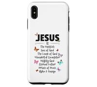 Carcasa para iPhone XS MAX Jesus is The Messiah Mighty God Beautiful Savior Lamb of God