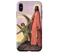 Carcasa para iPhone XS MAX Jesús Satanás Tentación por Gustave Dore Colorizado