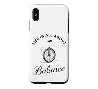 Carcasa para iPhone XS MAX Jinete Monociclo Vintage