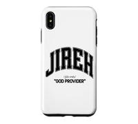 Carcasa para iPhone XS MAX Jirah God Provider Cristiano Hombres Mujeres niños aman a Dios & Jesús