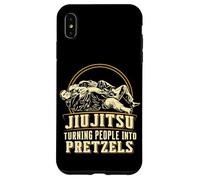Carcasa para iPhone XS MAX Jiu Jitsu Convirtiendo a la Gente en Pretzels Artes Marciales Divertidas