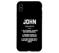 Carcasa para iPhone XS MAX John Definition Funny Talented Great Cosplay For Johnny