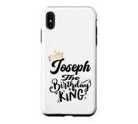 Carcasa para iPhone XS MAX Joseph The Birthday King Happy Birthday Shirt Hombres Niños Adolescentes