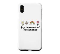 Carcasa para iPhone XS MAX Joy is an Act of Resistance Rainbow Pride Month Human Rights